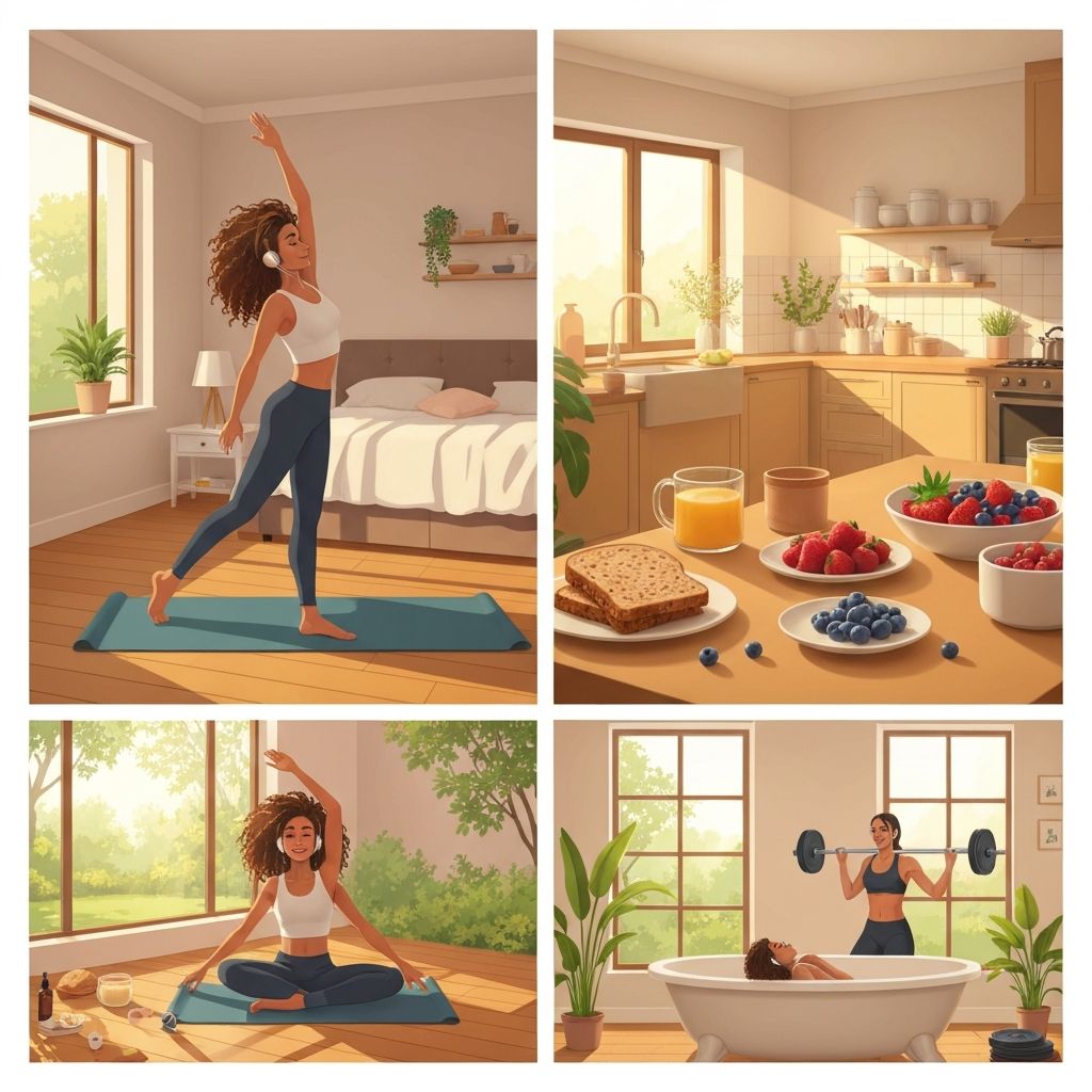 Balanced daily routine